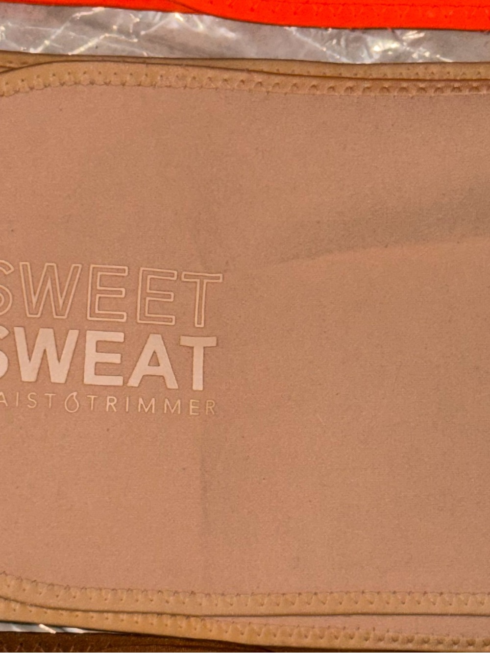 Sweet Sweat Waist Trimmer in Blush Beige
